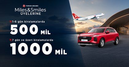 Aracınızı AVEC'ten Kirayın, Hem İndirim Hem Mil Kazanın.